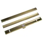 LINEARE COLOR DUO griglia per doccia finitura Brass